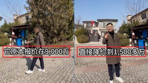 9000萬別墅降到1500萬,？業(yè)內(nèi)回應