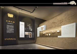 卷軸展廳設(shè)計(jì)圖片，藝術(shù)與歷史的交融