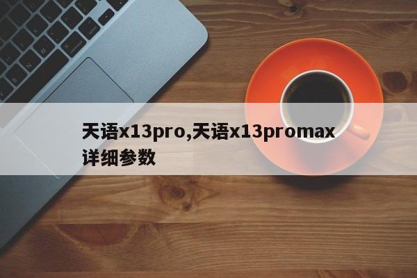 天語x13pro,天語x13promax詳細參數(shù)